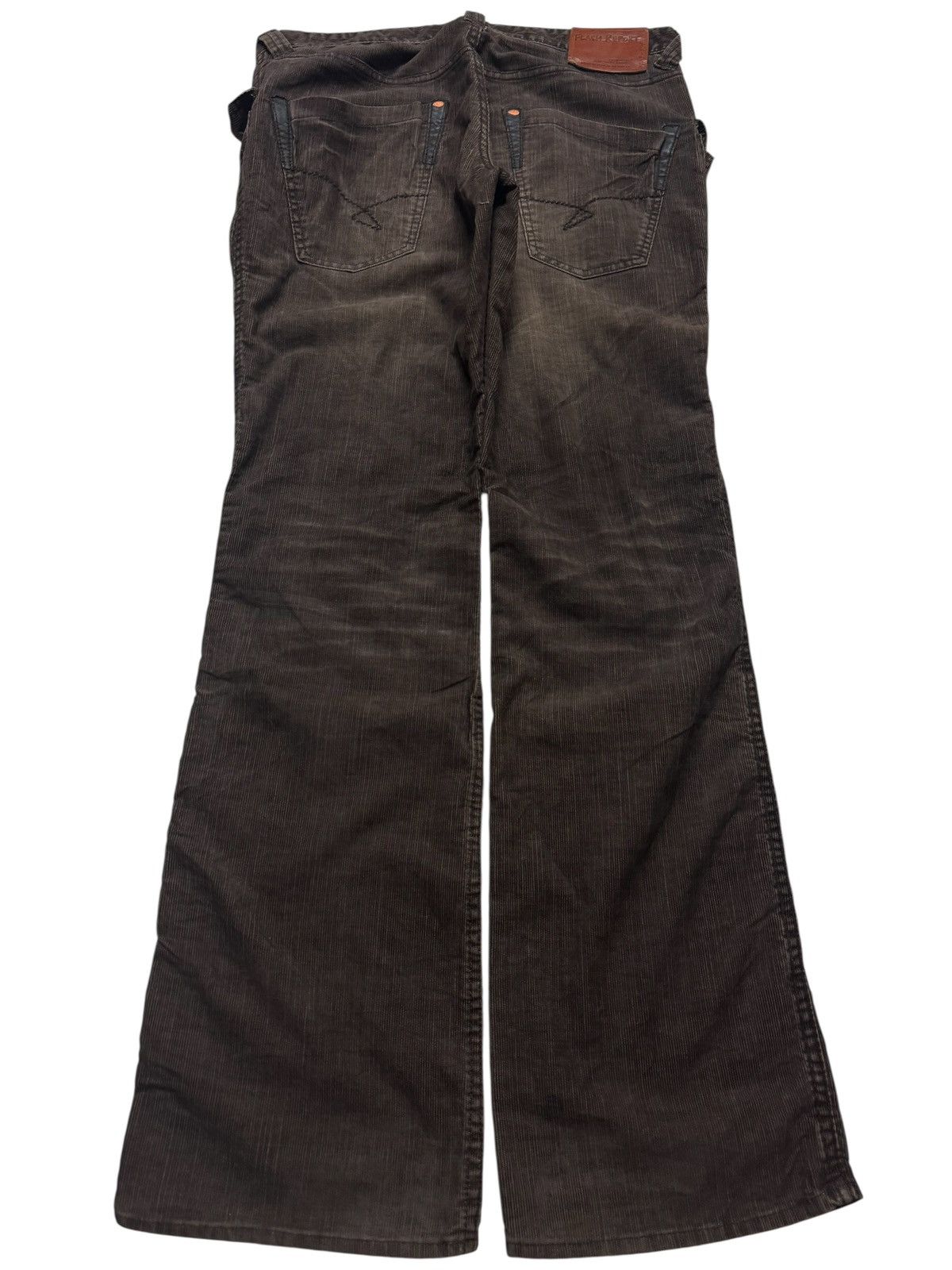 💥RARE TRAVIS SCOTT STYLE BROWN BUSHPANTS BIG POCKET CORDUROI
