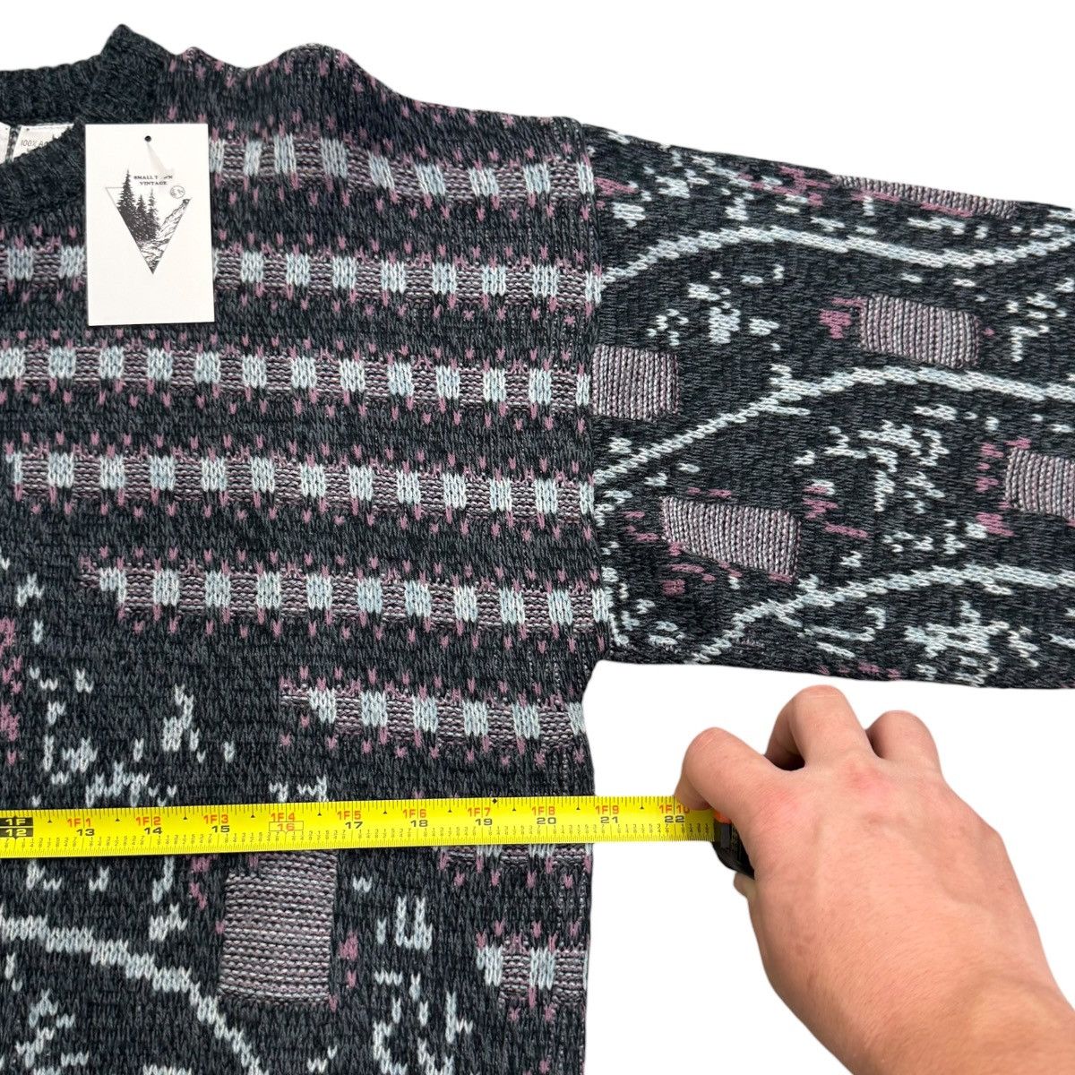 Vintage Vintage Michael Gerald Geometric Sweater Men's Medium Size US M / EU 48-50 / 2 - 4 Thumbnail