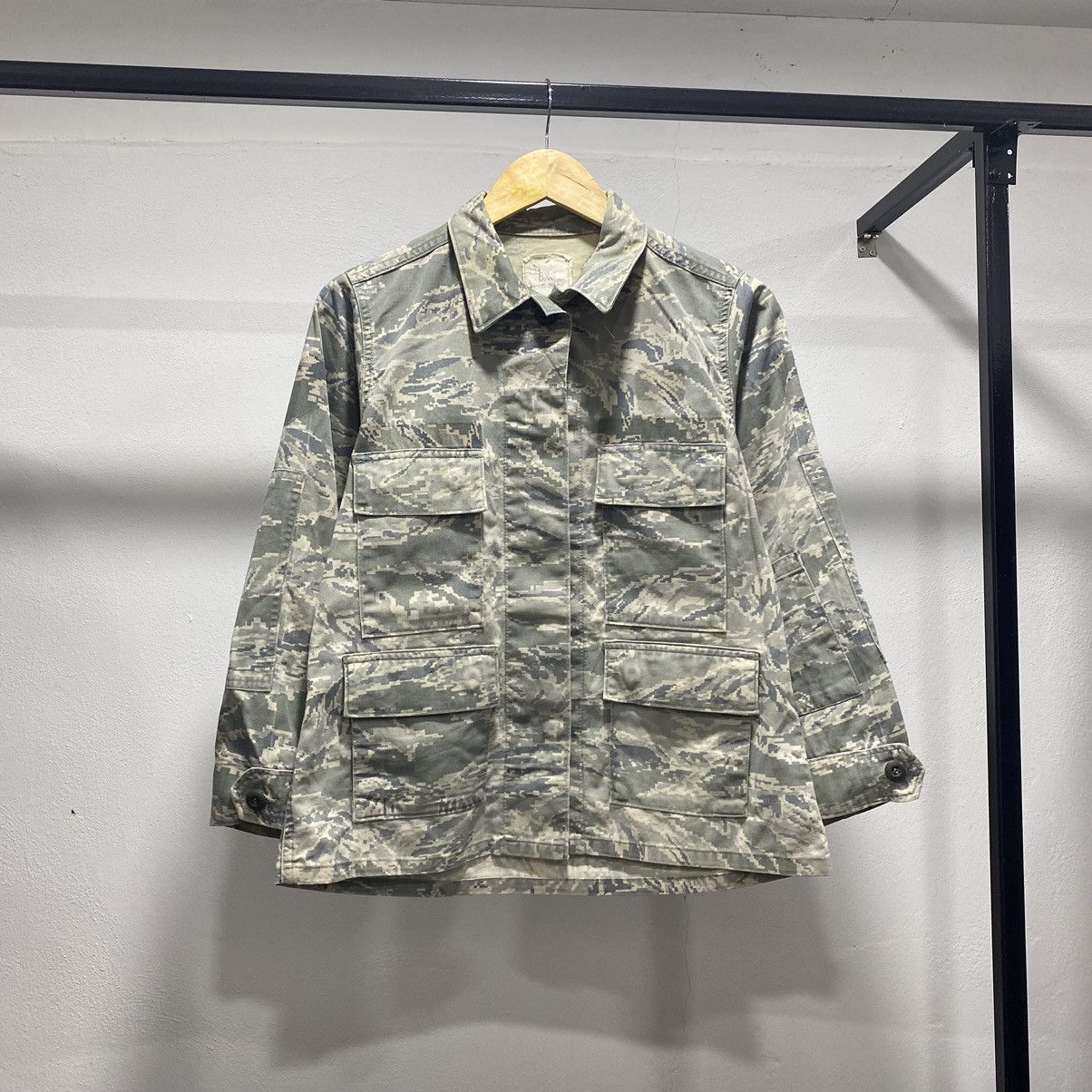 Military☠️ Parka Camo Utility Jacket Cargo 90s WW2