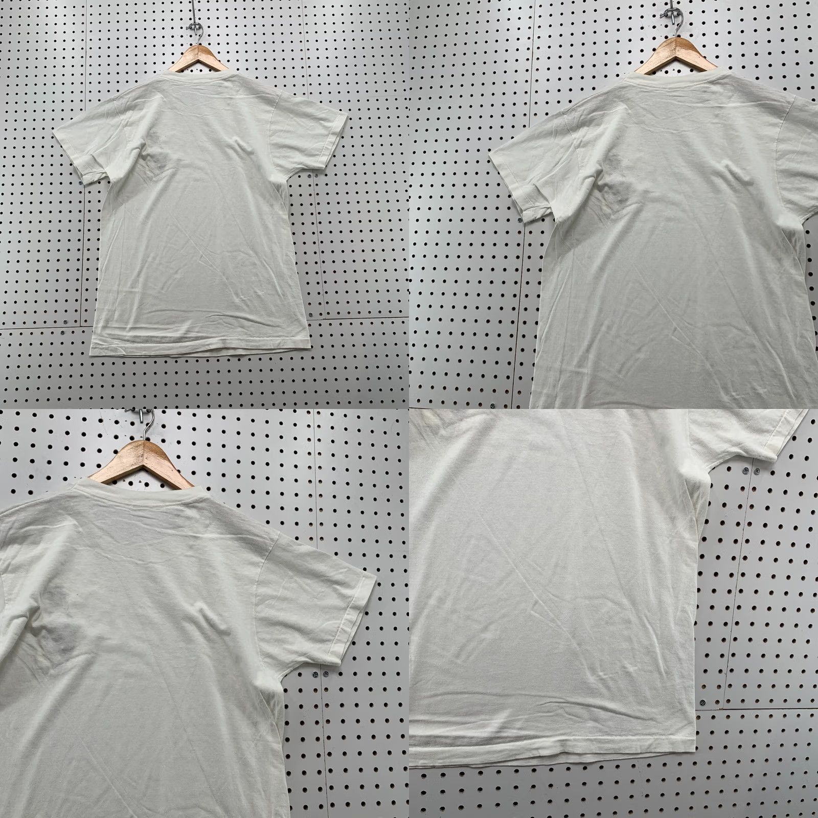 Vintage VINTAGE 80s Yogi Bear Shirt Mens Large White Single Stitch Short Sleeve Size US L / EU 52-54 / 3 - 10 Thumbnail
