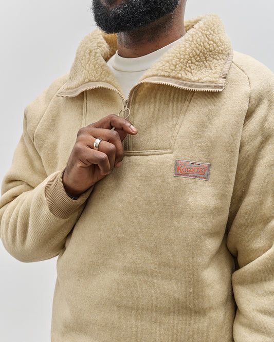 Kapital KAPITAL kountry boa fleece zip alpine pullover new ecru 4 Size US XL / EU 56 / 4 - 10 Thumbnail