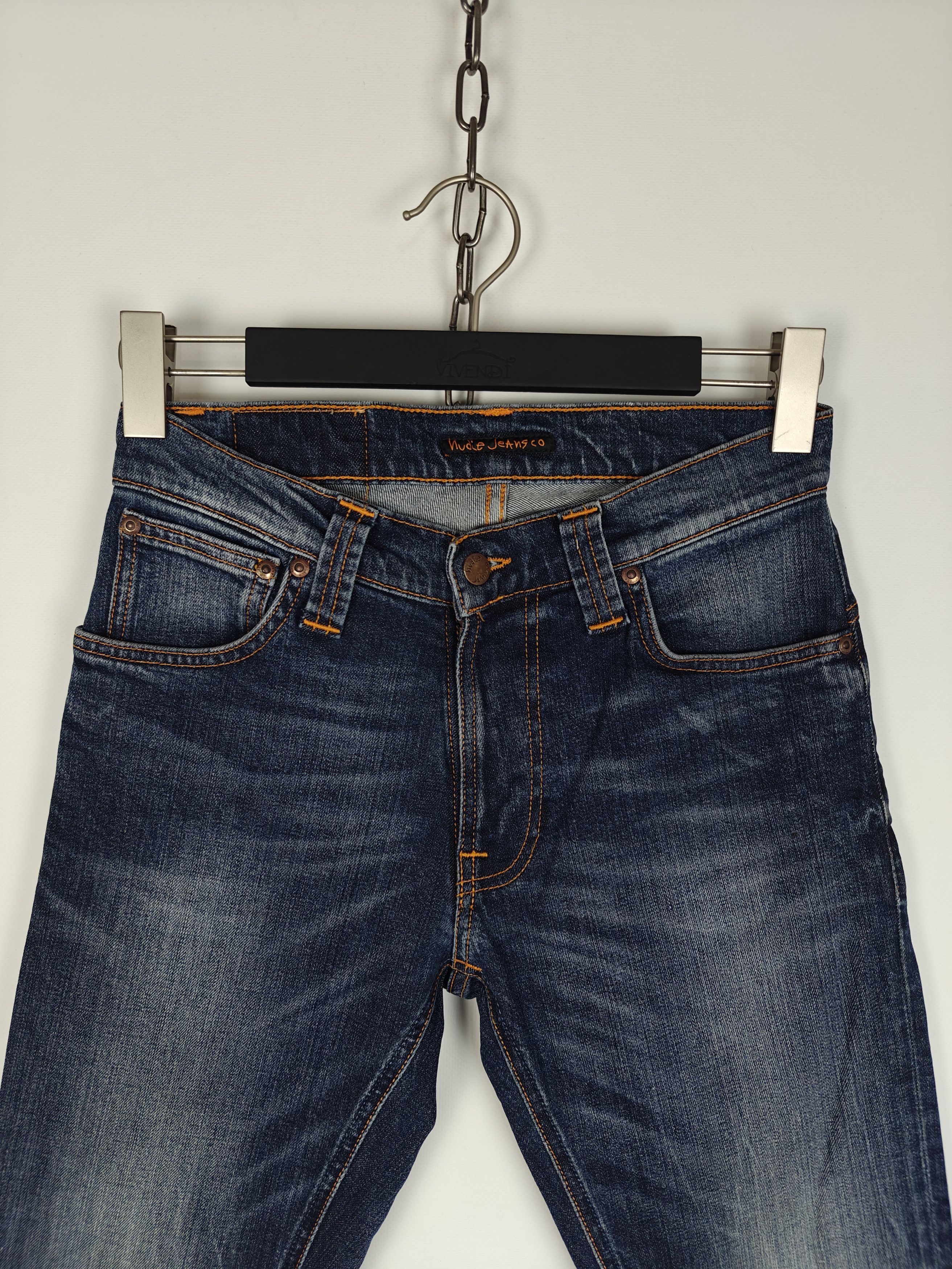 Nudie Jeans Nudie Jeans Denim Pants Thin Finn Blue size 29x32 Size US 29 - 2 Thumbnail