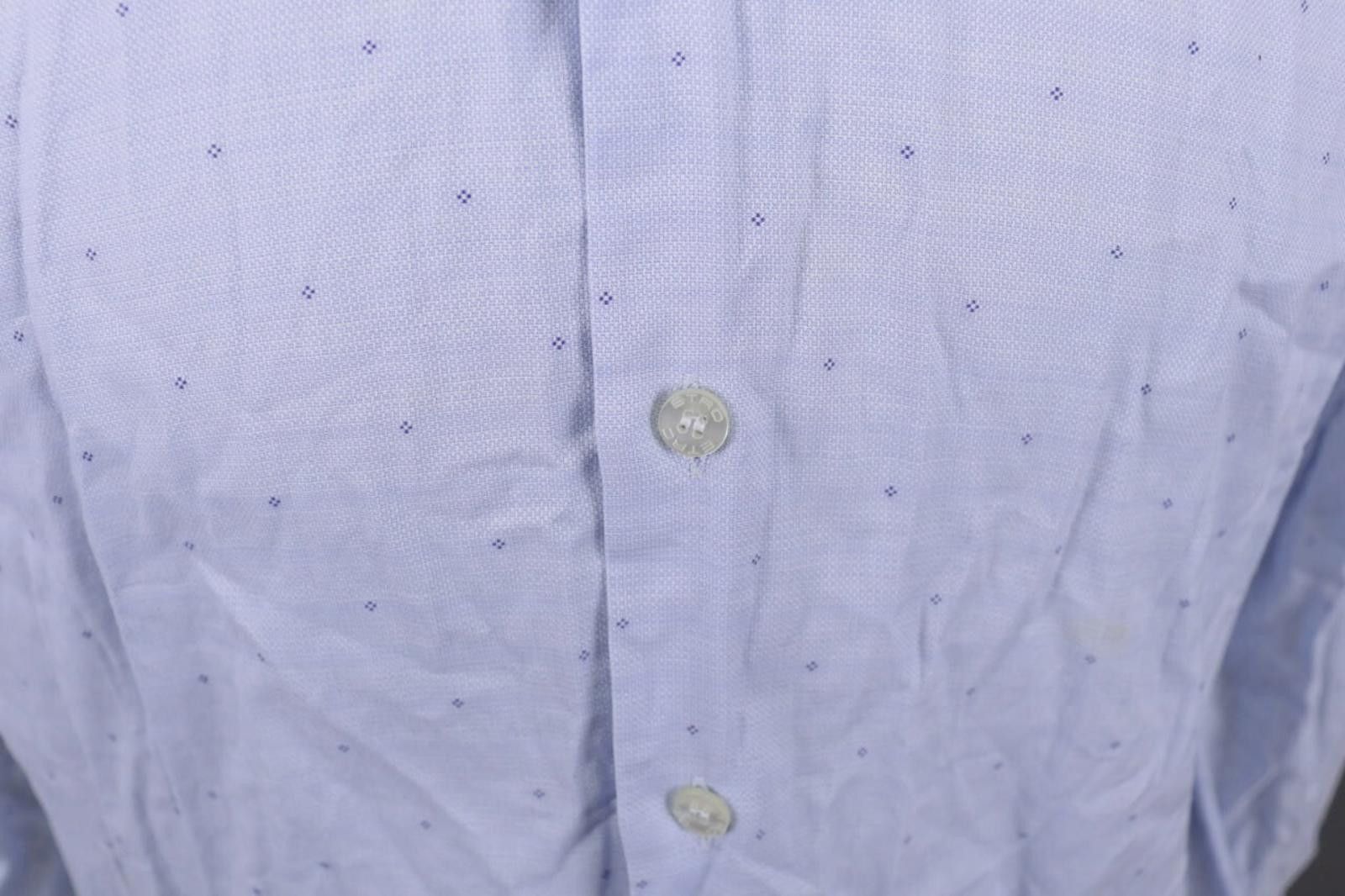 Etro Etro Milano Blue Paisley Button Down Shirt Size 41 Size US M / EU 48-50 / 2 - 6 Thumbnail