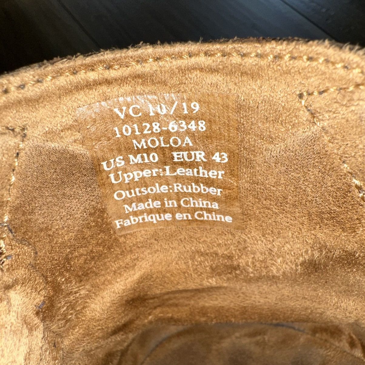Olukai OluKai Moloa Brown Leather Slip On Shoes, 10128-6348, 10 Size US 10 / EU 43 - 8 Thumbnail