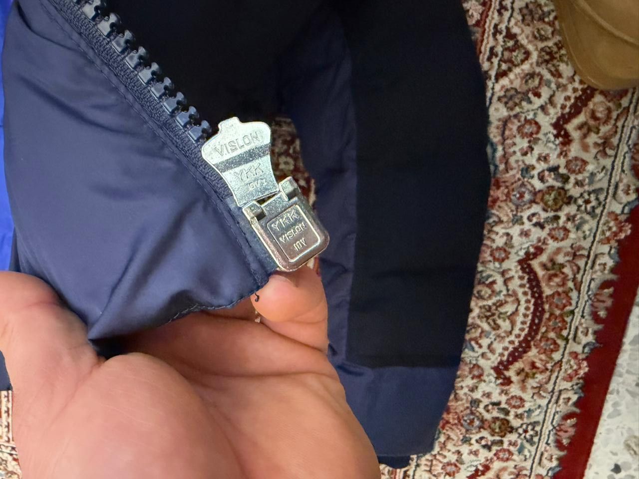 Moncler Moncler Mens Puffer Jacket Size 3 Dimier Blue Size US L / EU 52-54 / 3 - 6 Thumbnail