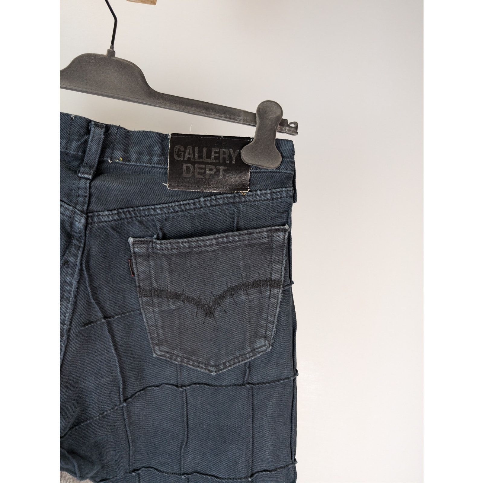 Gallery Dept. o1rshd1 Lenny Flare Denim Jeans in Black Size US 32 / EU 48 - 14 Thumbnail