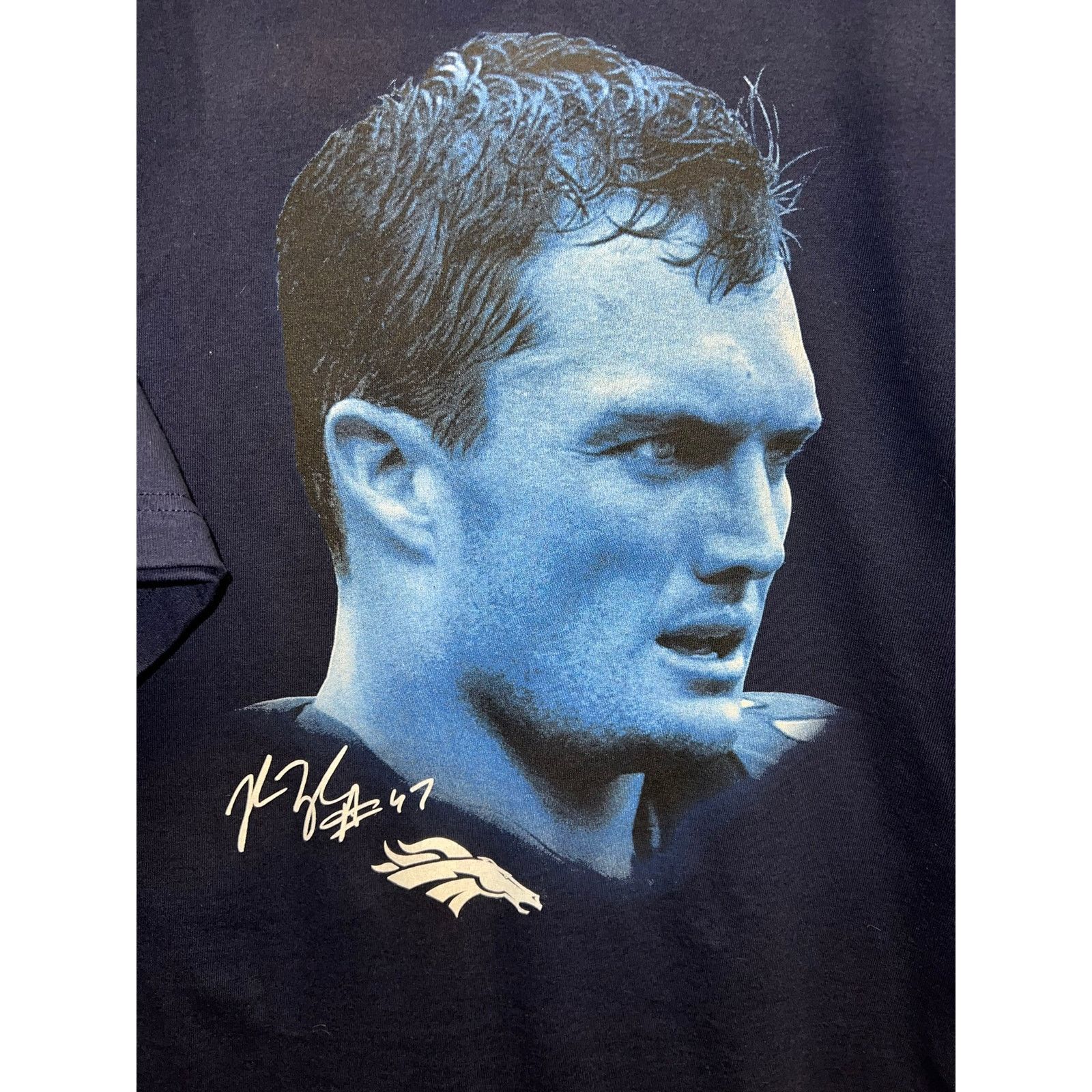 Reebok Denver Broncos Shirt John Lynch NFL Player Graphic Tee Large Size US L / EU 52-54 / 3 - 2 Thumbnail