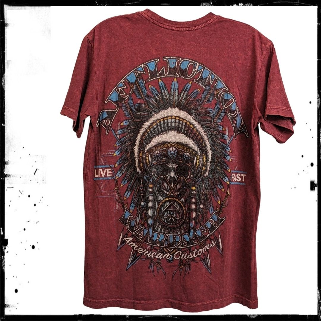 Affliction Reversible AFFLICTION American Customs Warpath T-shirt Men S Size US S / EU 44-46 / 1 - 3 Thumbnail