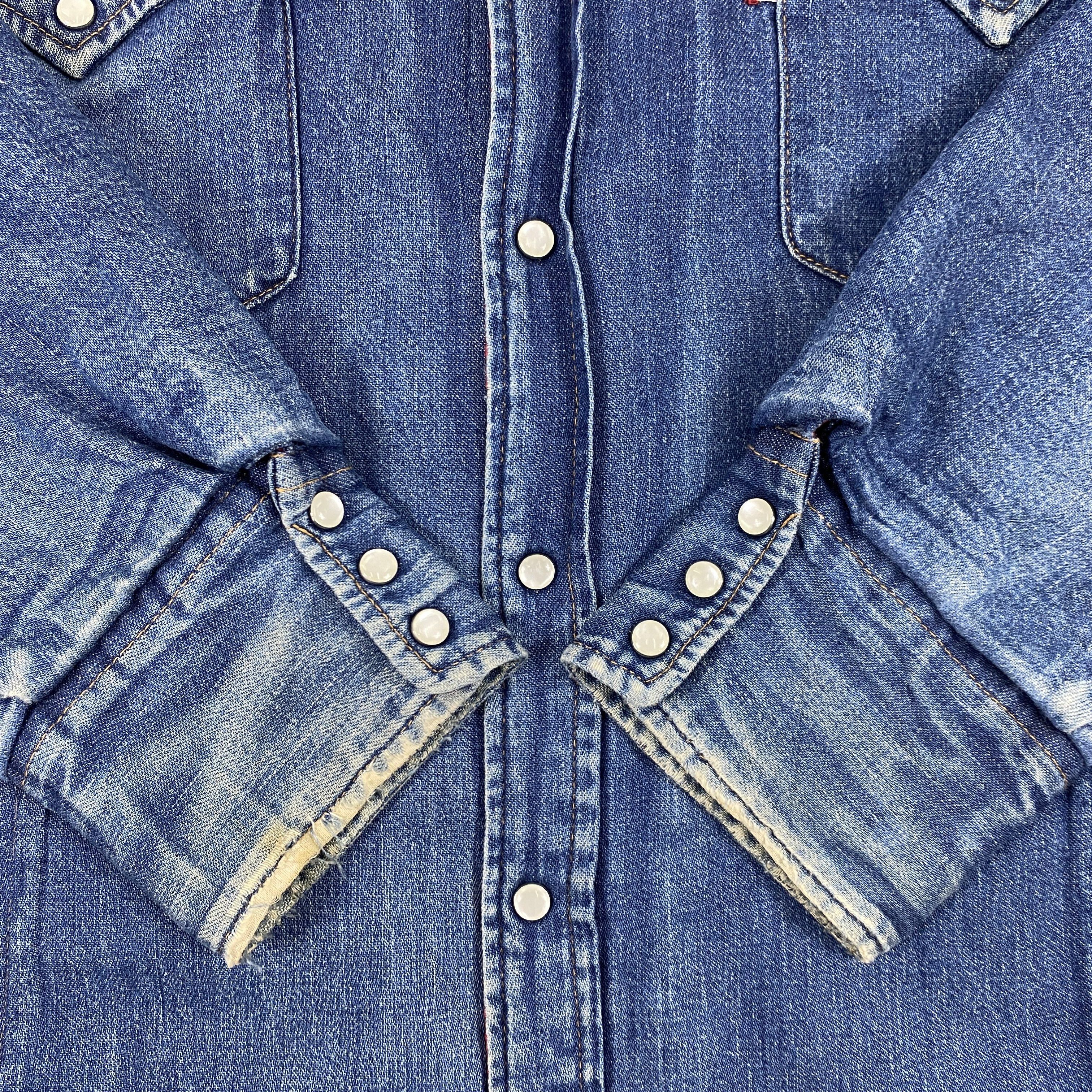 Kapital 💥offer💥BLUE BLUE DENIM CHORE kapital style JACKETS - J404 Size US L / EU 52-54 / 3 - 5 Thumbnail