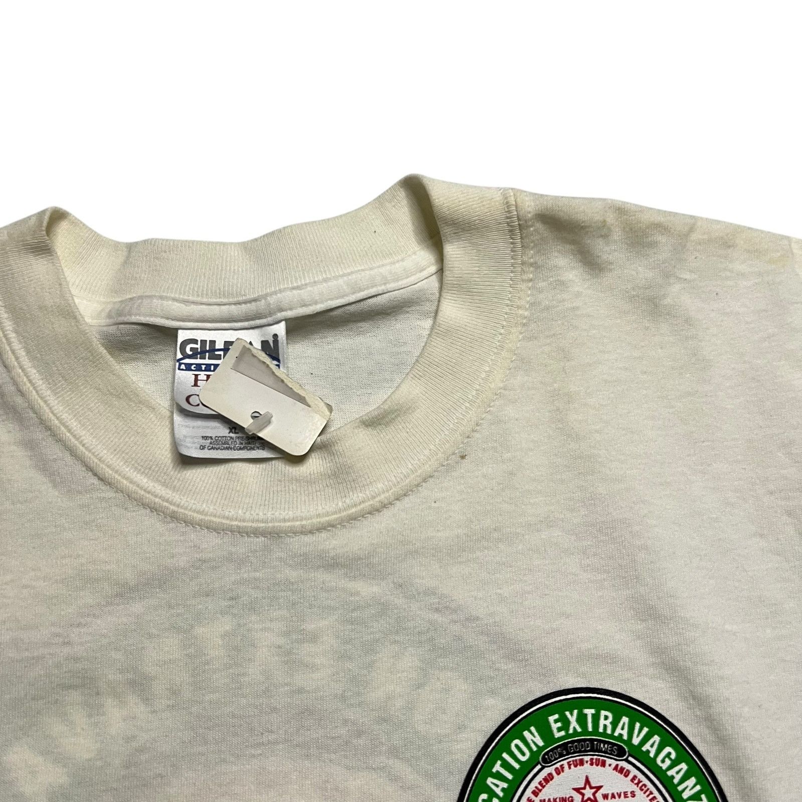 Gildan × Vintage Y2K Outer Banks Beach Front Brew beer tee (XL) DS NWT Size US XL / EU 56 / 4 - 6 Thumbnail