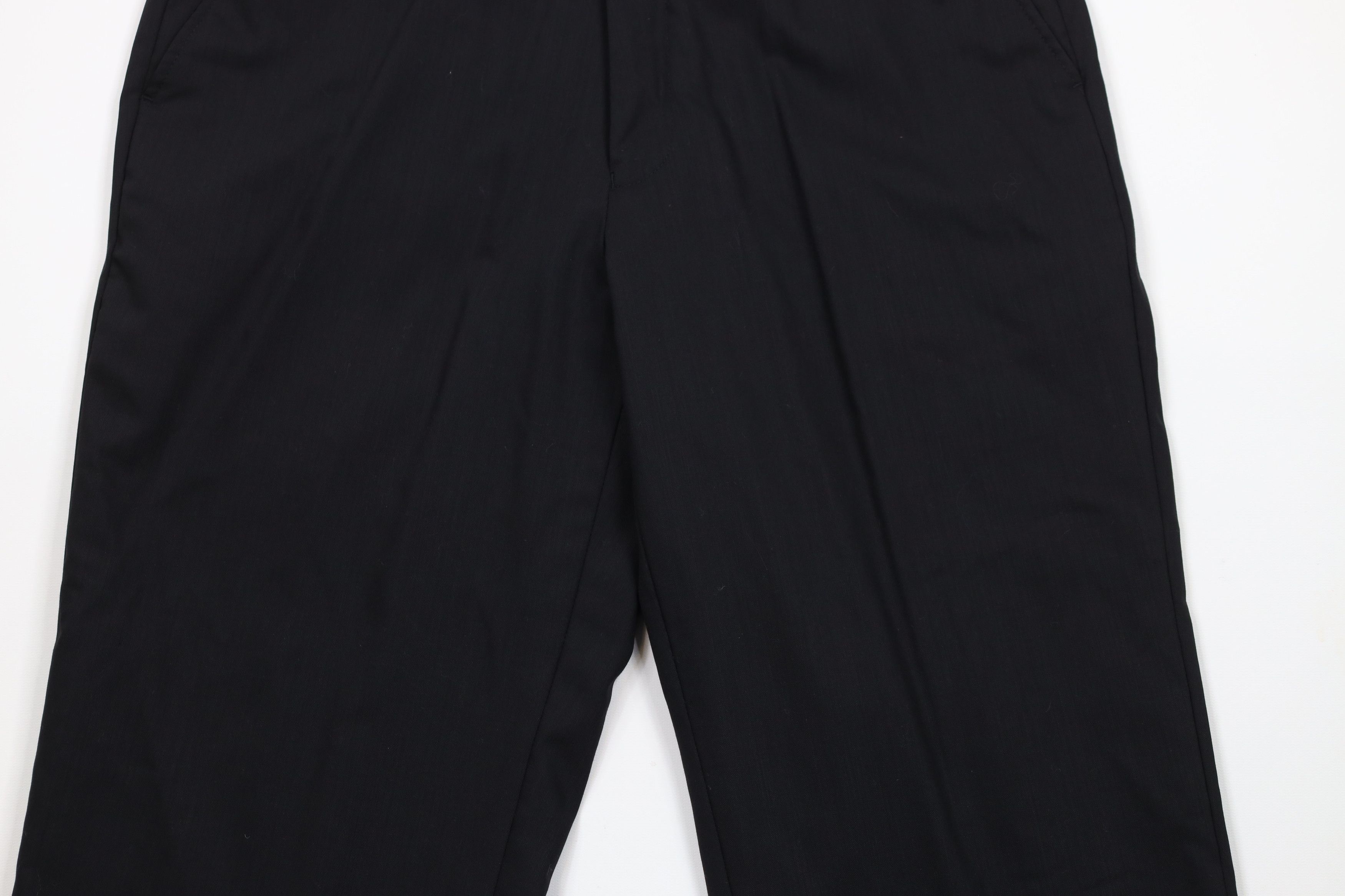 Vintage Vintage 90s Streetwear Wide Leg Chino Pants Trousers Black Size US 34 / EU 50 - 3 Thumbnail