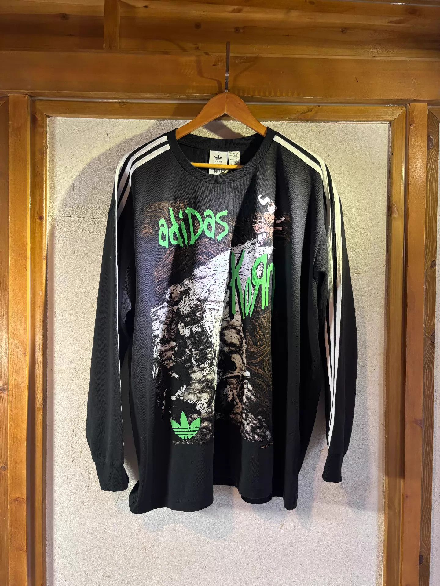 Adidas Korn x adidas Longsleeve Tee (Hopscotch Girl, Album Cover) XL BN Size US XXL / EU 58 / 5 - 1 Thumbnail