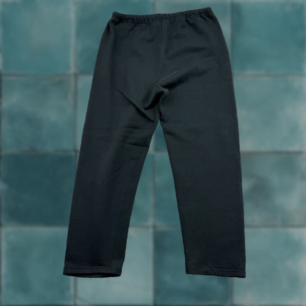 Russell Athletic VINTAGE Russell Athletic Sweatpants Mens L Black Regular Fit Drawstring USA 90s 80s Classic Hipster Athletic Branch Size US 33 - 1 Thumbnail