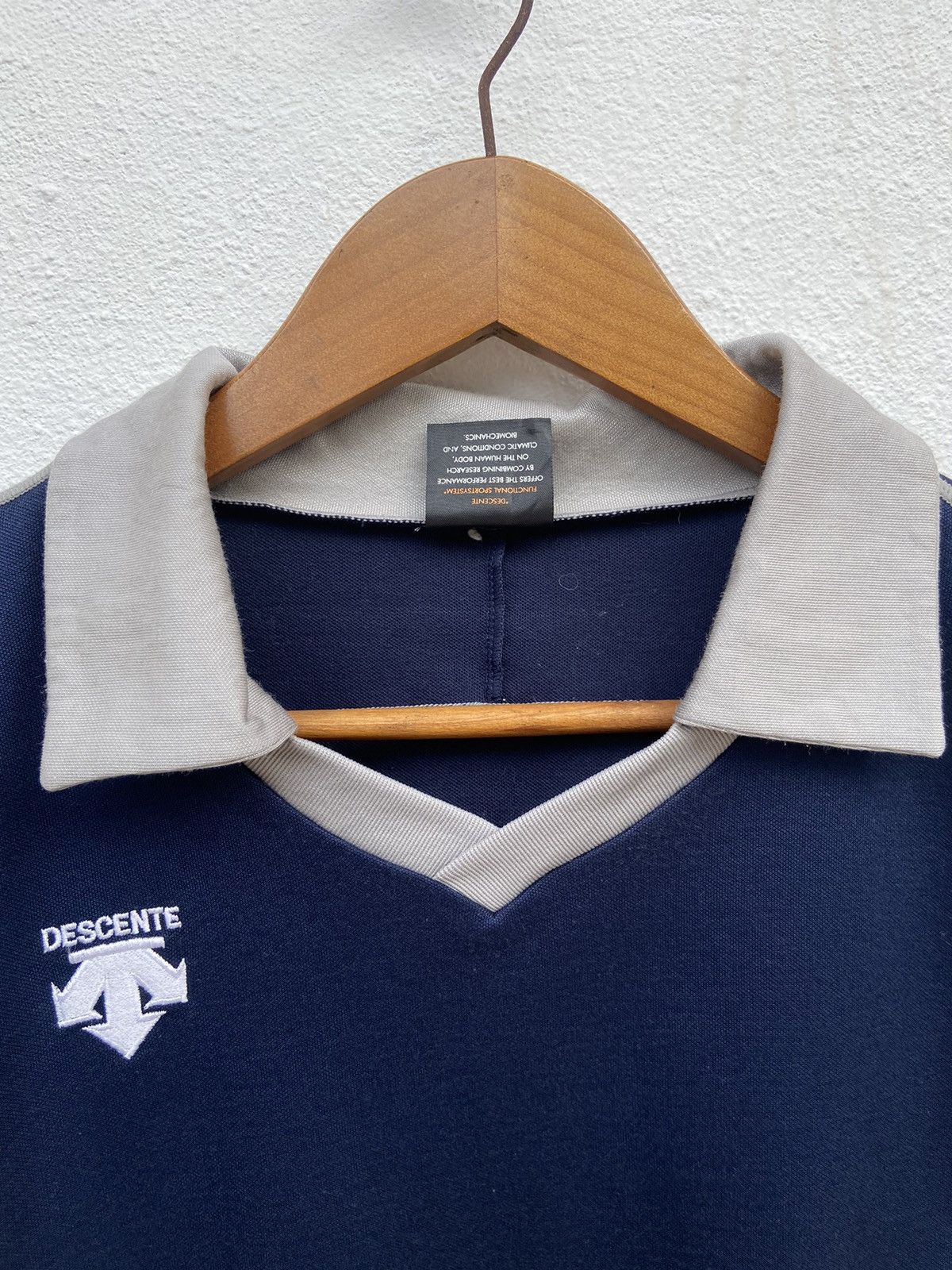 Descente 🔥 Vintage 90s Vintage Descente t shirt long sleeve jersey Size US M / EU 48-50 / 2 - 2 Thumbnail