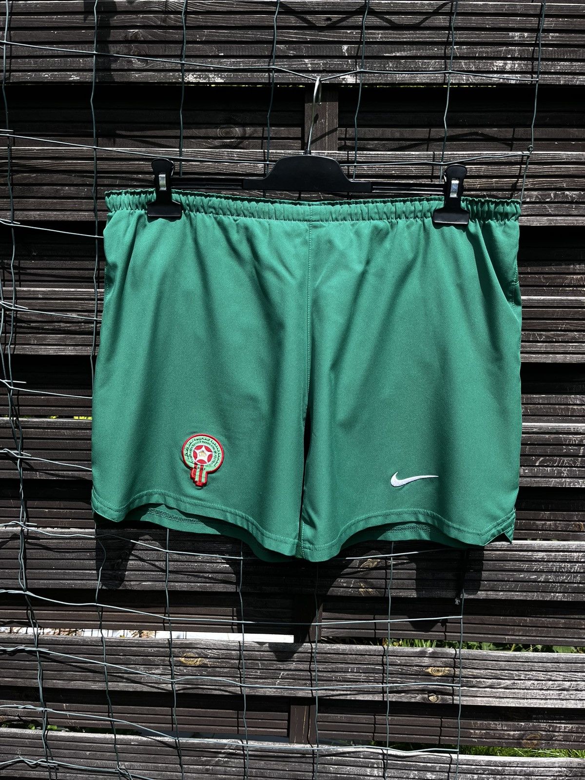 Nike × Vintage ‼️ RARE MOROCCO 2004 - 2006 SOCCER VINTAGE FOOTBALL SHORTS Size US 34 / EU 50 - 2 Thumbnail