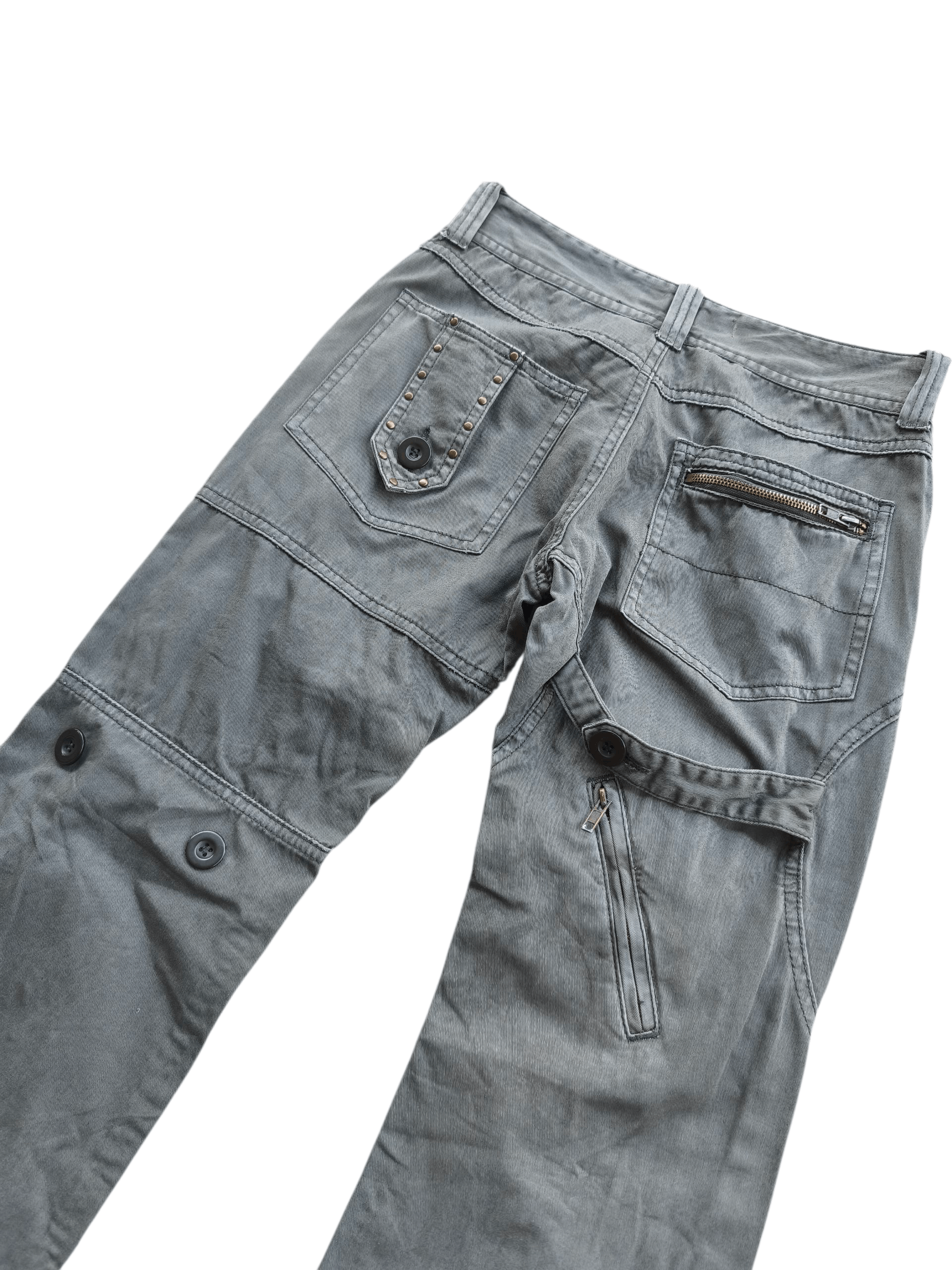 If Six Was Nine Xfrm assymetric flare pants Size US 30 / EU 46 - 6 Thumbnail