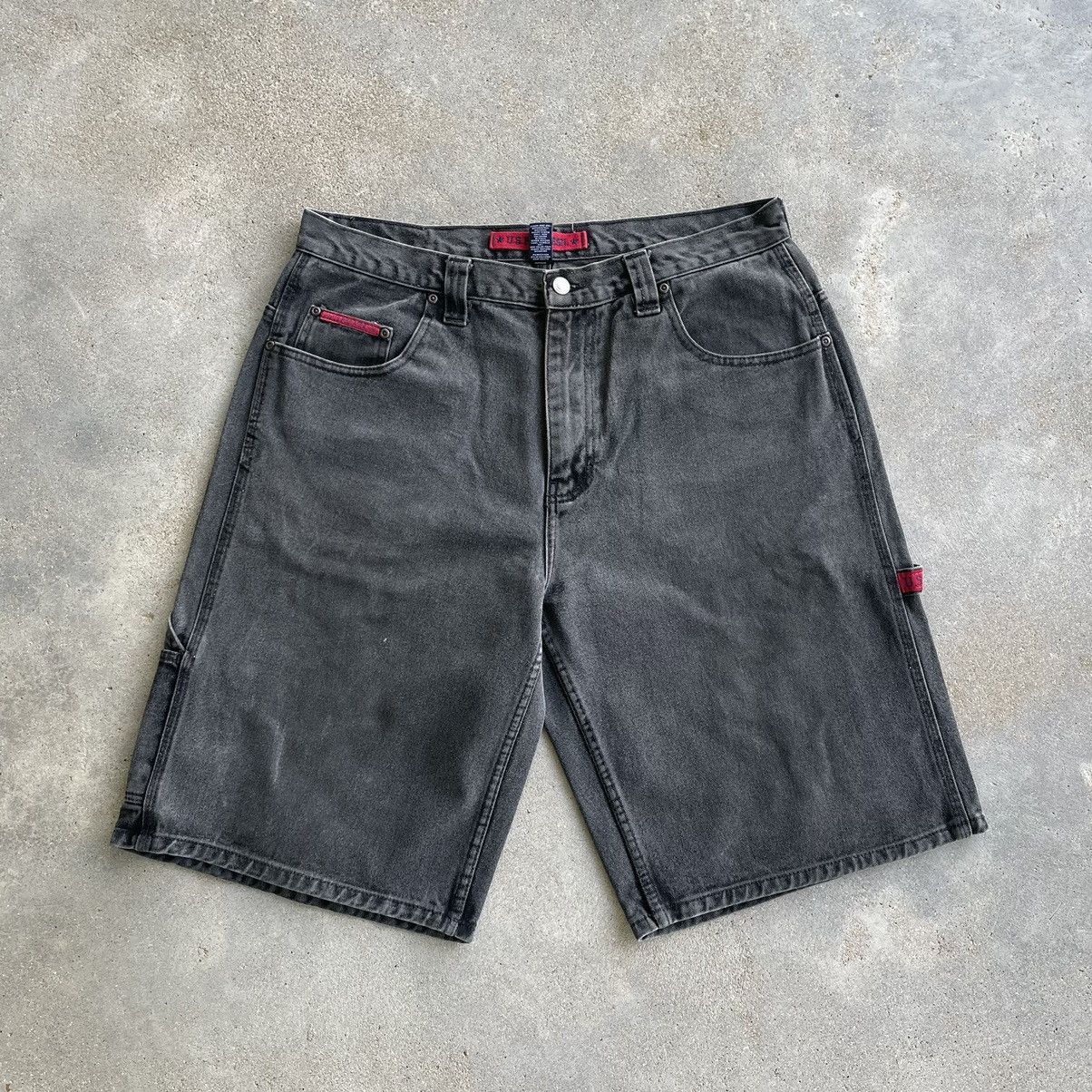 Other Crazy vintage baggy Y2K skater Polo jean shorts jorts Size US 36 / EU 52 - 3 Thumbnail