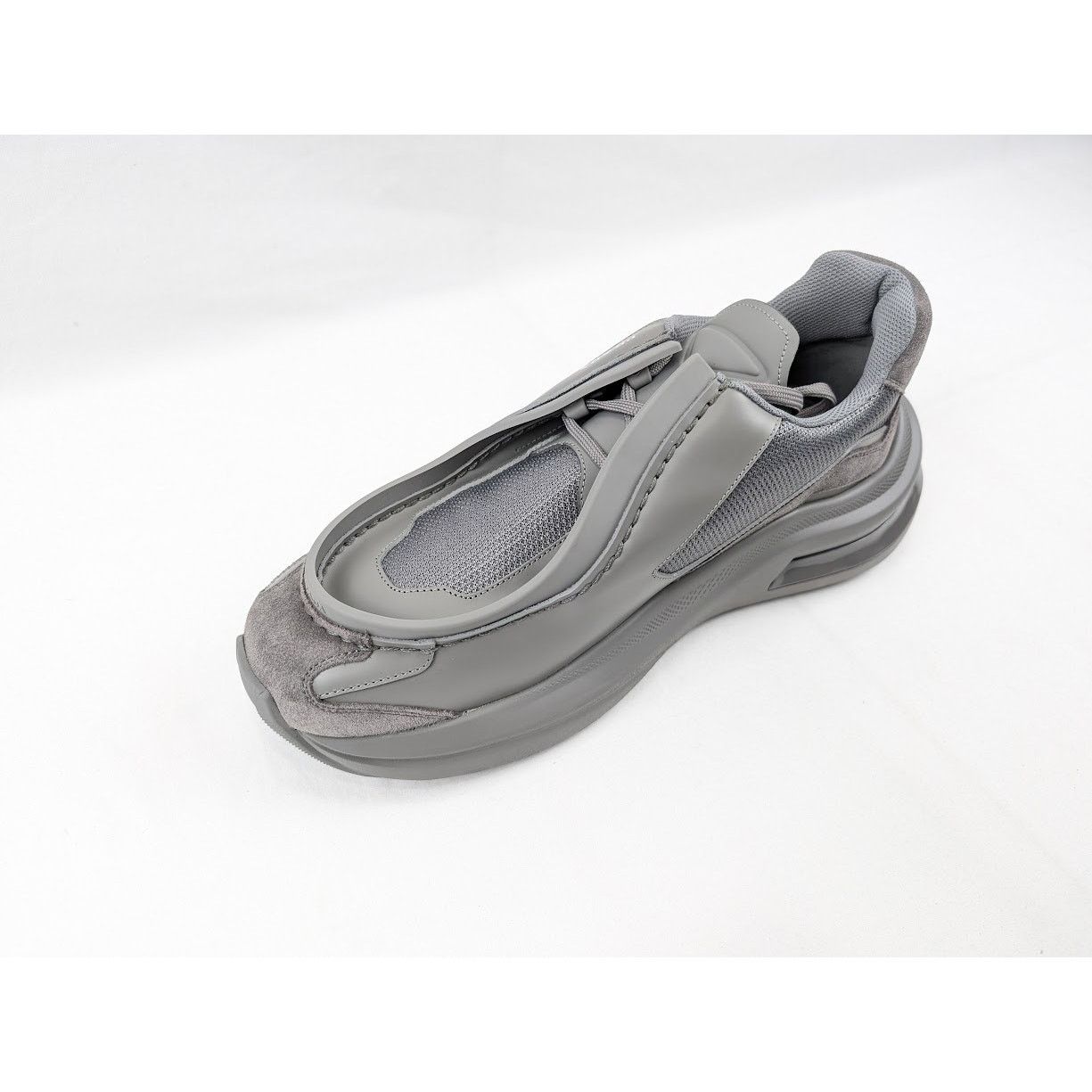 Prada o1rshd1 Spaz Rois Bike Sneakers in Marmo Size US 12 / EU 45 - 8 Thumbnail