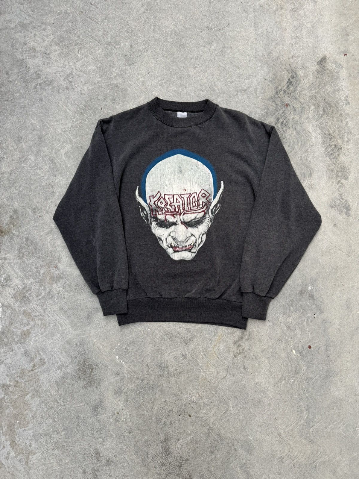Band Tees Vintage 80s Kreator Sweatshirt Size US L / EU 52-54 / 3 - 1 Thumbnail