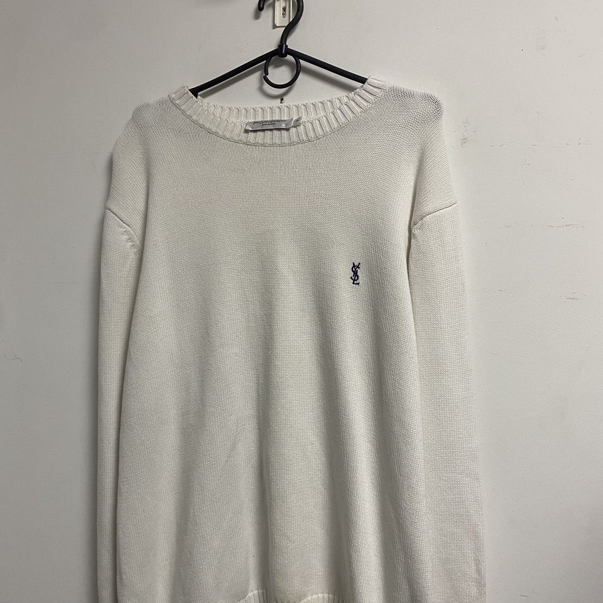 Yves Saint Laurent Yves Saint Laurent Sweatshirt BVintage Size US M / EU 48-50 / 2 - 2 Thumbnail