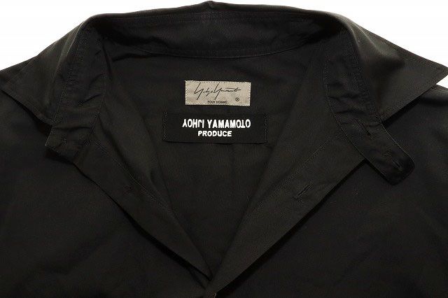 Yohji Yamamoto YOHJI YAMAMOTO POUR HOMME PRODUCE long shirt Size US L / EU 52-54 / 3 - 7 Thumbnail