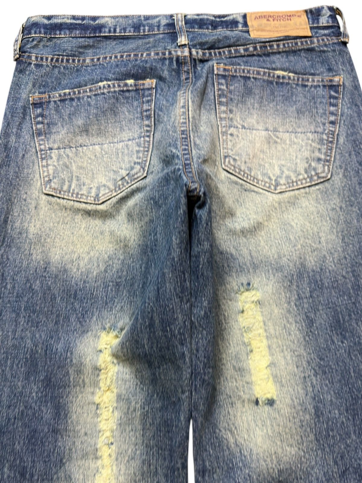 Abercrombie & Fitch Vintage Abercombie&Fitch Flare Bootcut Mudwash Denim Size US 34 / EU 50 - 6 Thumbnail