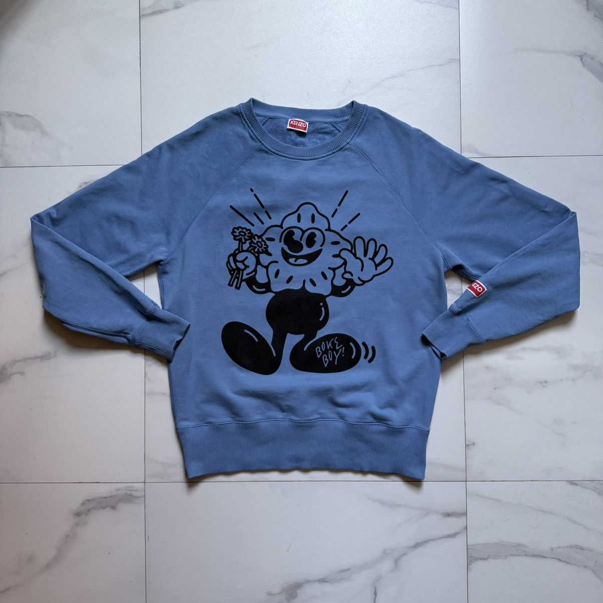 Kenzo Kenzo Boke Boy! Blue Sweatshirt Size US M / EU 48-50 / 2 - 2 Thumbnail