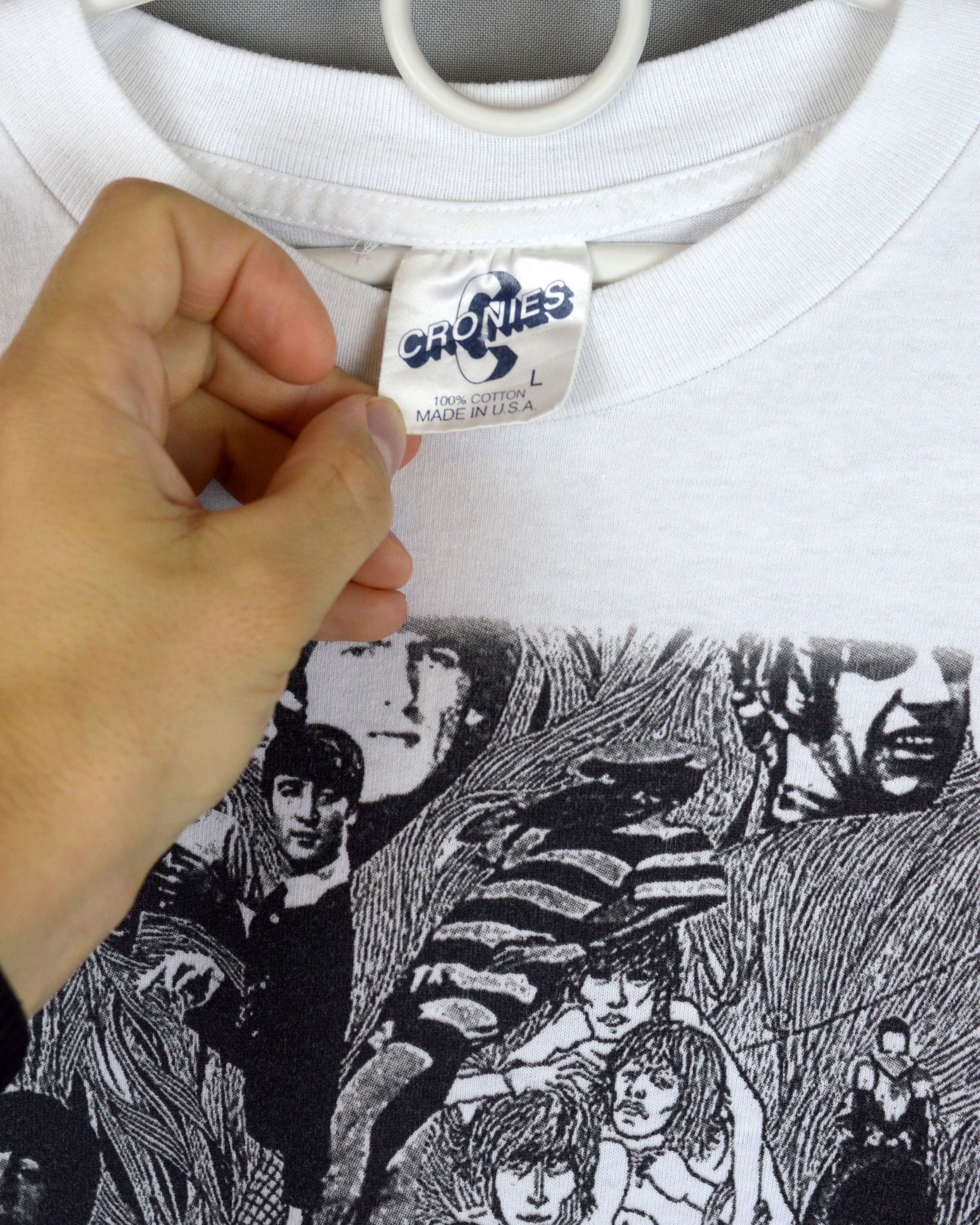 Band Tees × Vintage Vintage The Beatles Revolver 90s t shirt Size US L / EU 52-54 / 3 - 4 Thumbnail