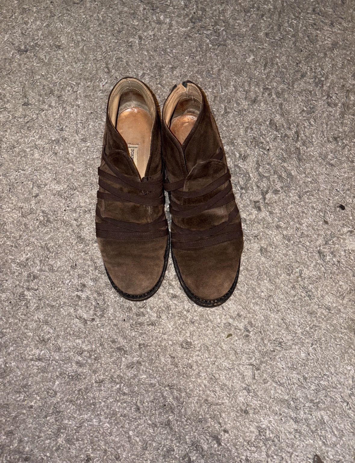 Tokio Kumagai 80s Tokio Kumagai x yohji yamamoto boots VERY RARE ARCHIVE Size US 5.5 / EU 38 - 2 Thumbnail
