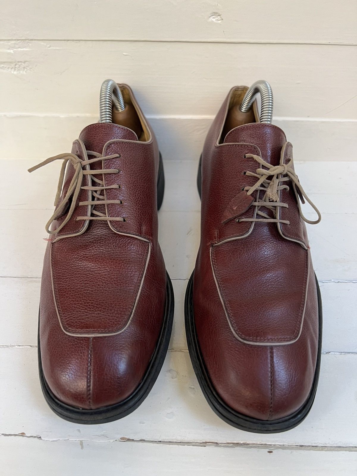 Paraboot 💥💥Paraboot mirage Brown Leather Shoes Size US 8 / EU 41 - 2 Thumbnail