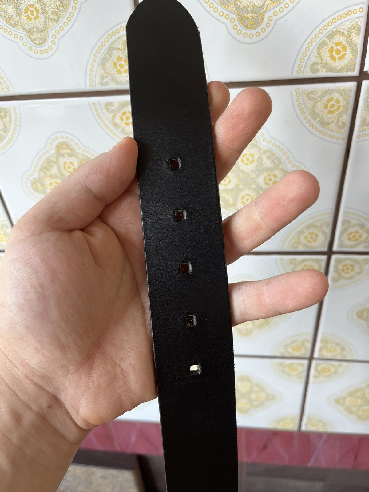 Levi's Levis black leather belt Size ONE SIZE - 3 Thumbnail