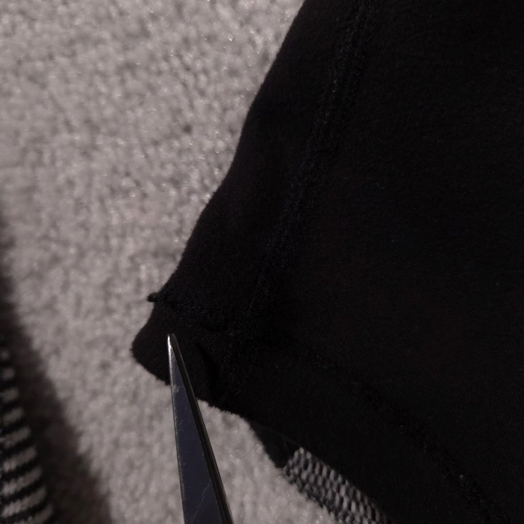 Lululemon Lululemon Pullover Womens Small Gray Black Striped 1/4 Zip Long Sleeve Running Size S / US 4 / IT 40 - 7 Thumbnail