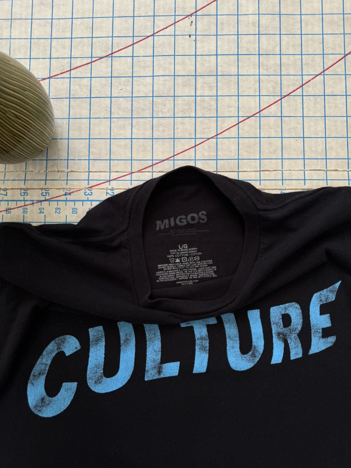 Migos × Rap Tees Migos Culture Black Graphic Tee Size Large Rap Hip Hop Size US L / EU 52-54 / 3 - 6 Thumbnail