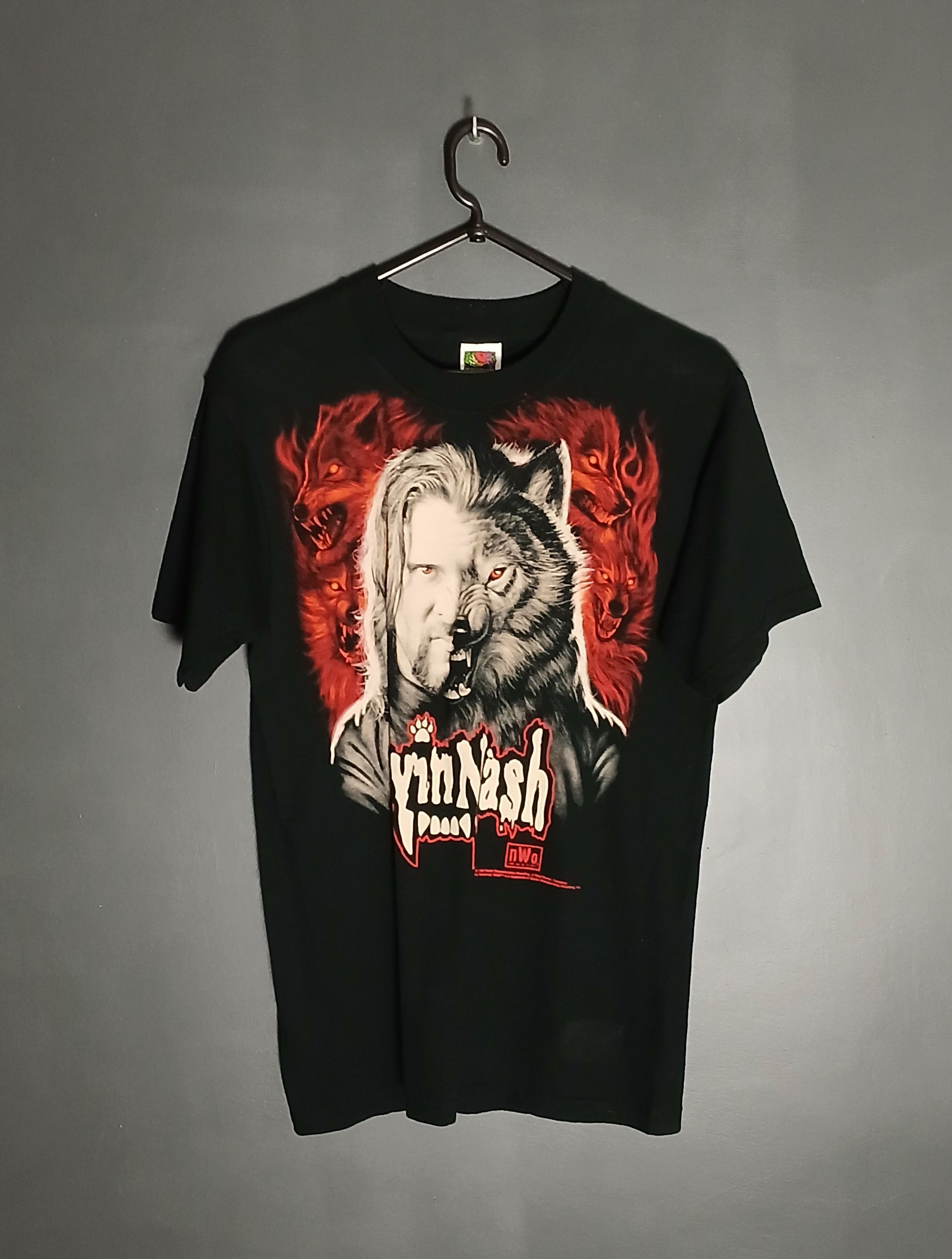 Vintage × WWE × WWF Vintage 1998 NWO Kevin Nash Wrestling T-Shirt Size US S / EU 44-46 / 1 - 1 Thumbnail