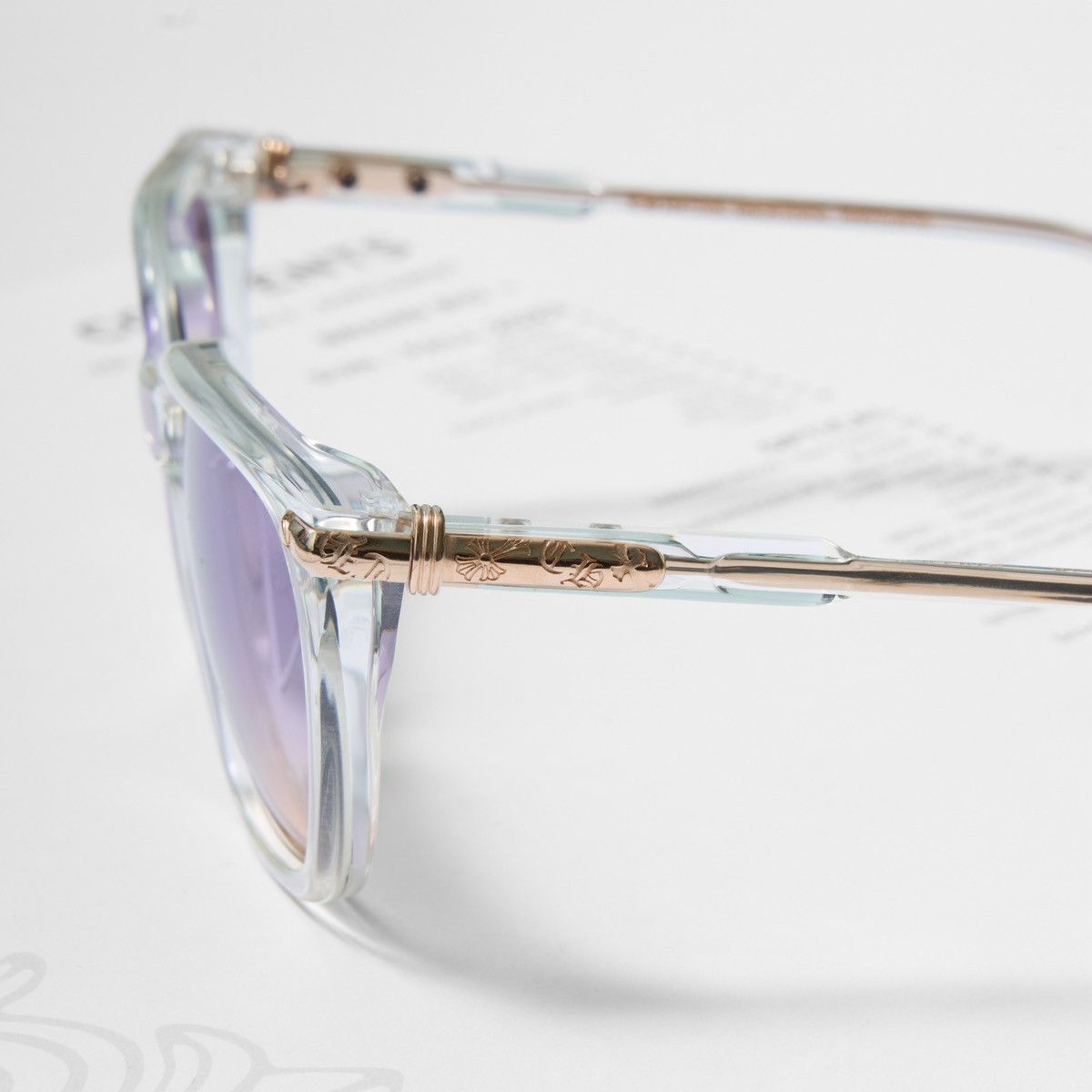 Chrome Hearts CHROME HEARTS STIFFILIS CRYSTAL GLASSES Size ONE SIZE - 3 Thumbnail