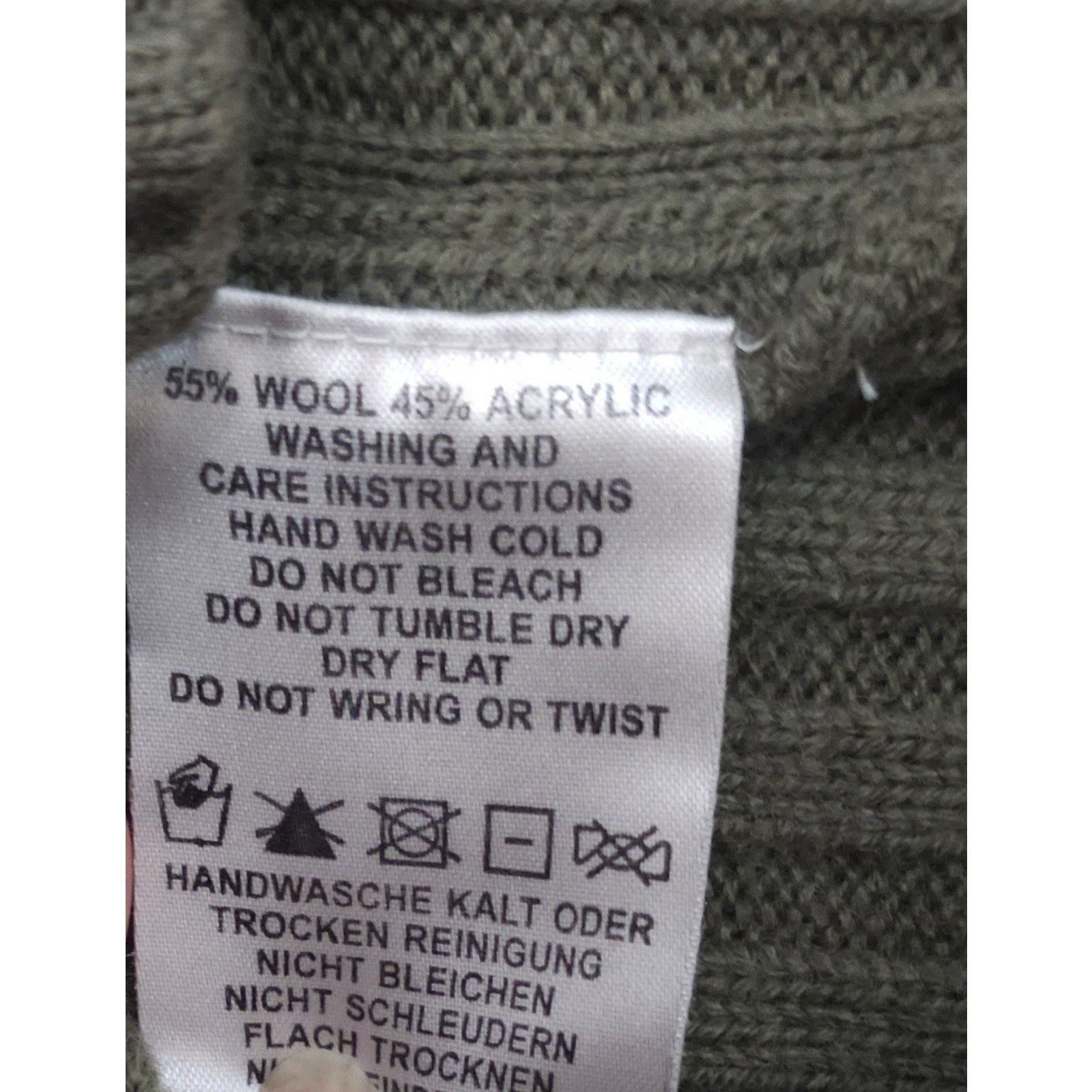 Burton Vintage Burton Sweater Ribbed Knit Wool Special Operations S Size US S / EU 44-46 / 1 - 7 Thumbnail