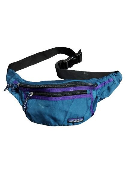 Patagonia Patagonia messenger bag / side bag neon green | Grailed