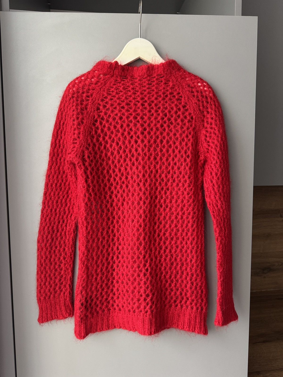 Isabel Marant × Isabel Marant Etoile Isabel Marant Etoile Open Knit Kid Mohair Sweater Size XS / US 0-2 / IT 36-38 - 6 Thumbnail