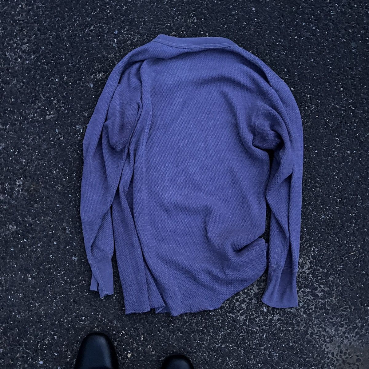Other Vintage Thermal Overdyed Shirt Size L 80’s 90’s Size US L / EU 52-54 / 3 - 5 Thumbnail