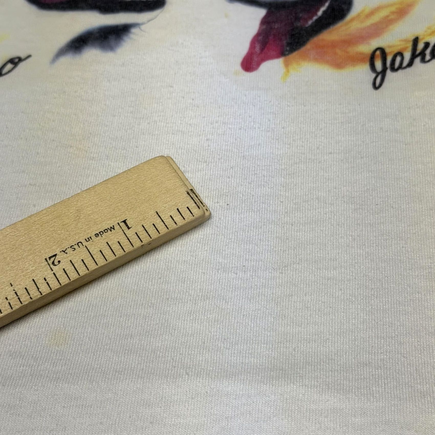Fruit Of The Loom VINTAGE Fruit Of The Loom Shirt Mens Large White Adopt A Pet Dog Cat Tee 90s Size US L / EU 52-54 / 3 - 3 Thumbnail