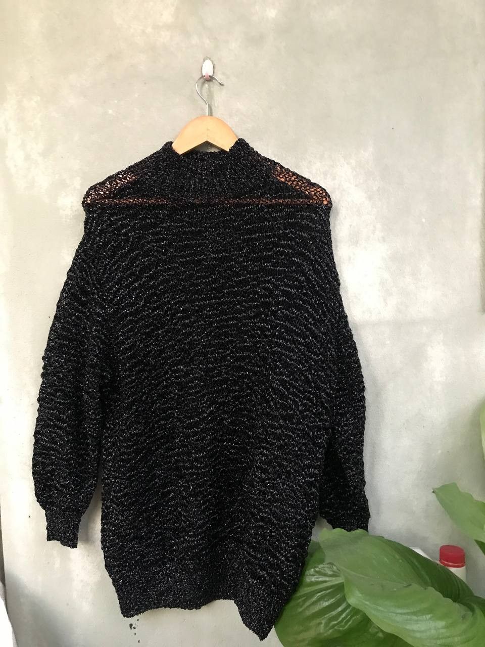 Comme des Garcons × Vintage Vintage 80s Knit Comme Des Garcons Spider Size US L / EU 52-54 / 3 - 1 Thumbnail