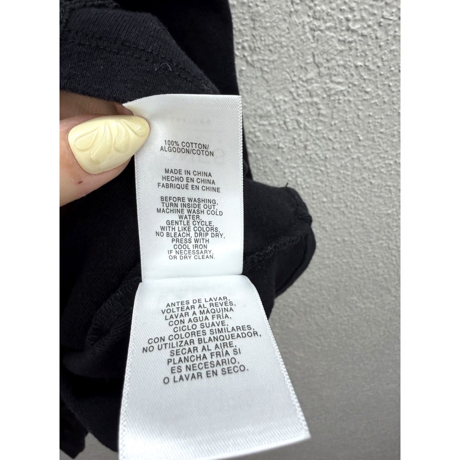 Jones New York Jones New York Signature Shirt Womens Size Medium Black 3/4 Sleeve V-Neck Size M / US 6-8 / IT 42-44 - 5 Thumbnail