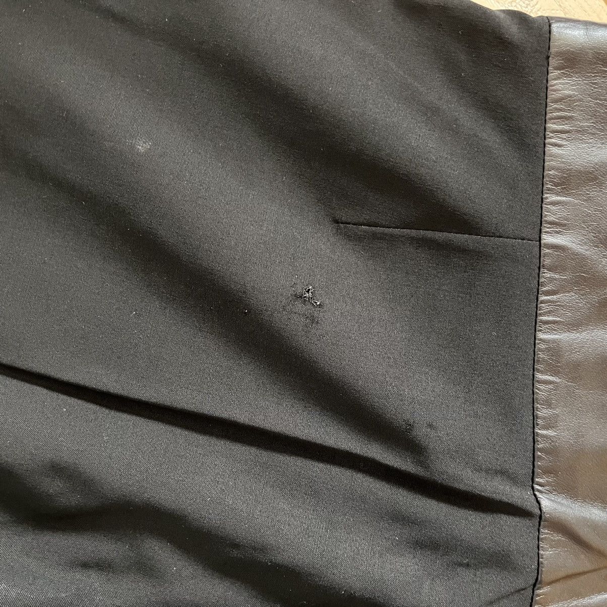 Hermes Hermès Paris Leather & Wool Dress Trousers Size 40R - 5 Thumbnail