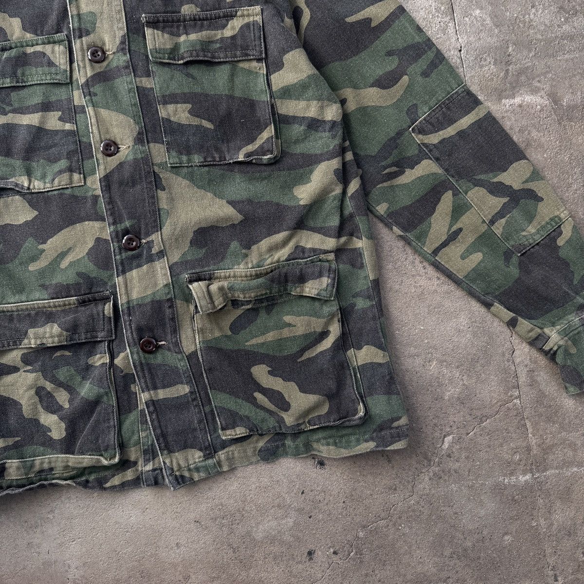 Band Tees Prince Peter USA God Save The Queen Camo Overshirt Size US M / EU 48-50 / 2 - 6 Thumbnail