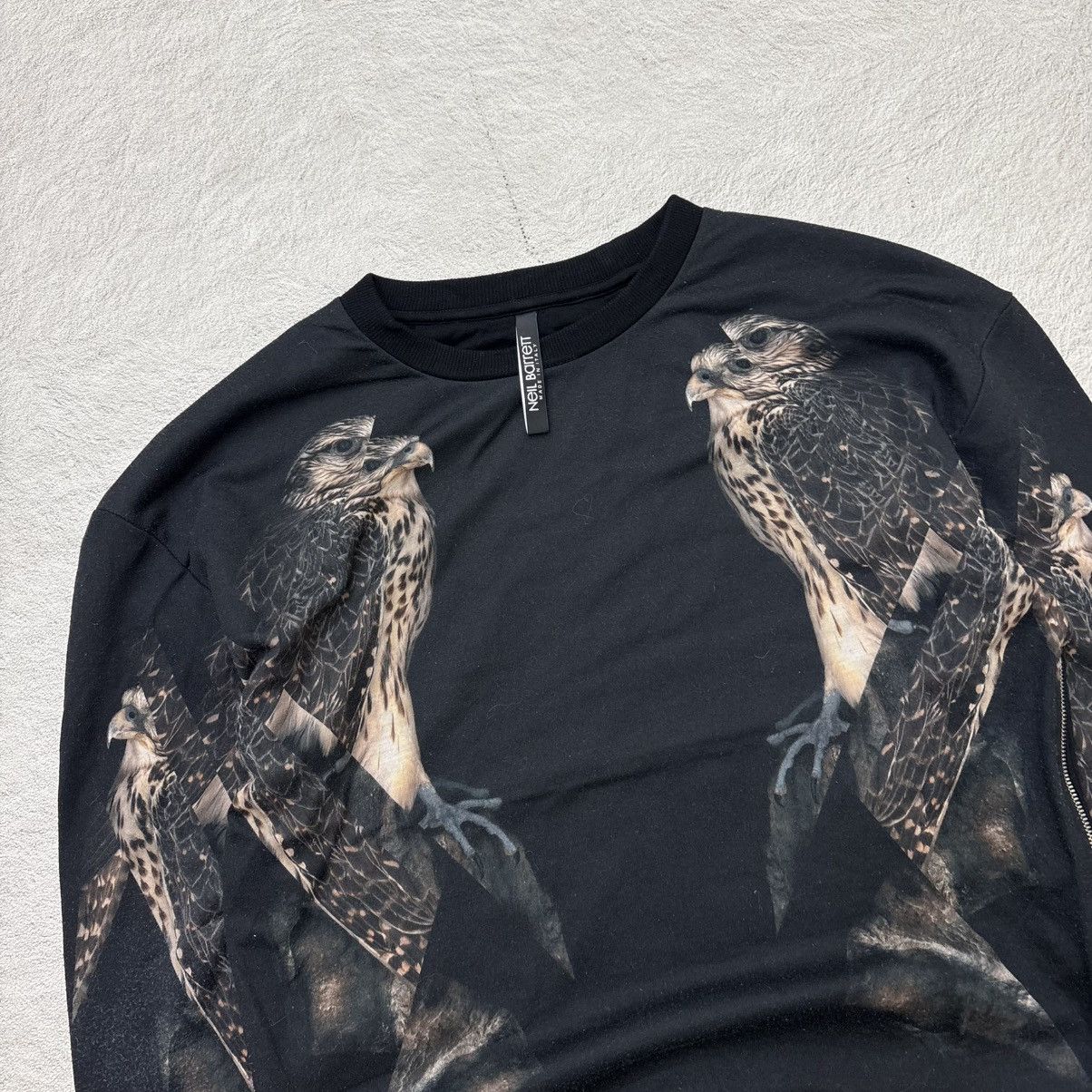 Neil Barrett Neill barret sweatshirt eagle print boxy fit Size US M / EU 48-50 / 2 - 2 Thumbnail