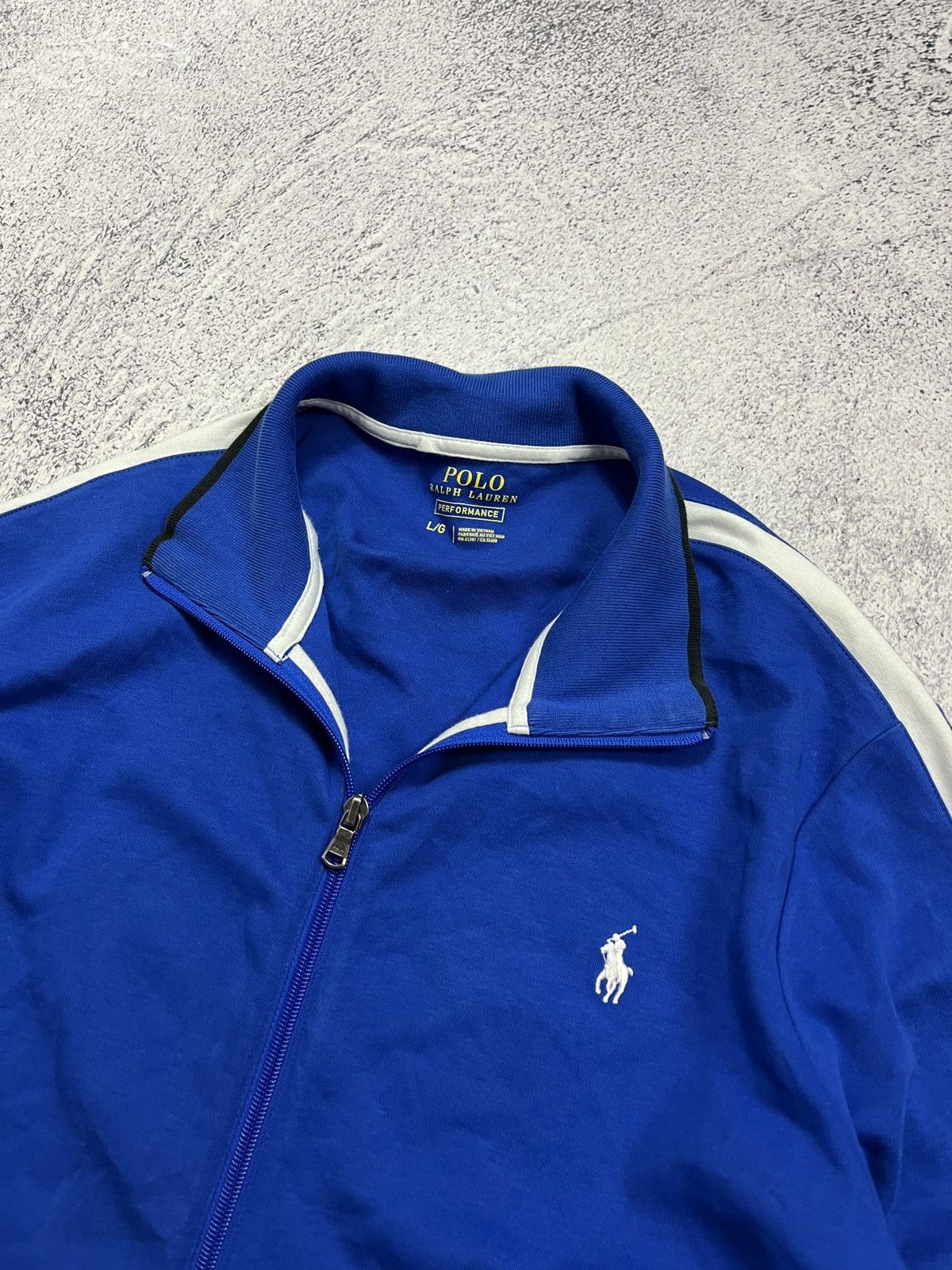 Polo Ralph Lauren Vintage Polo Ralph Lauren Performance Track Jacket Y2K Size US XL / EU 56 / 4 - 6 Thumbnail
