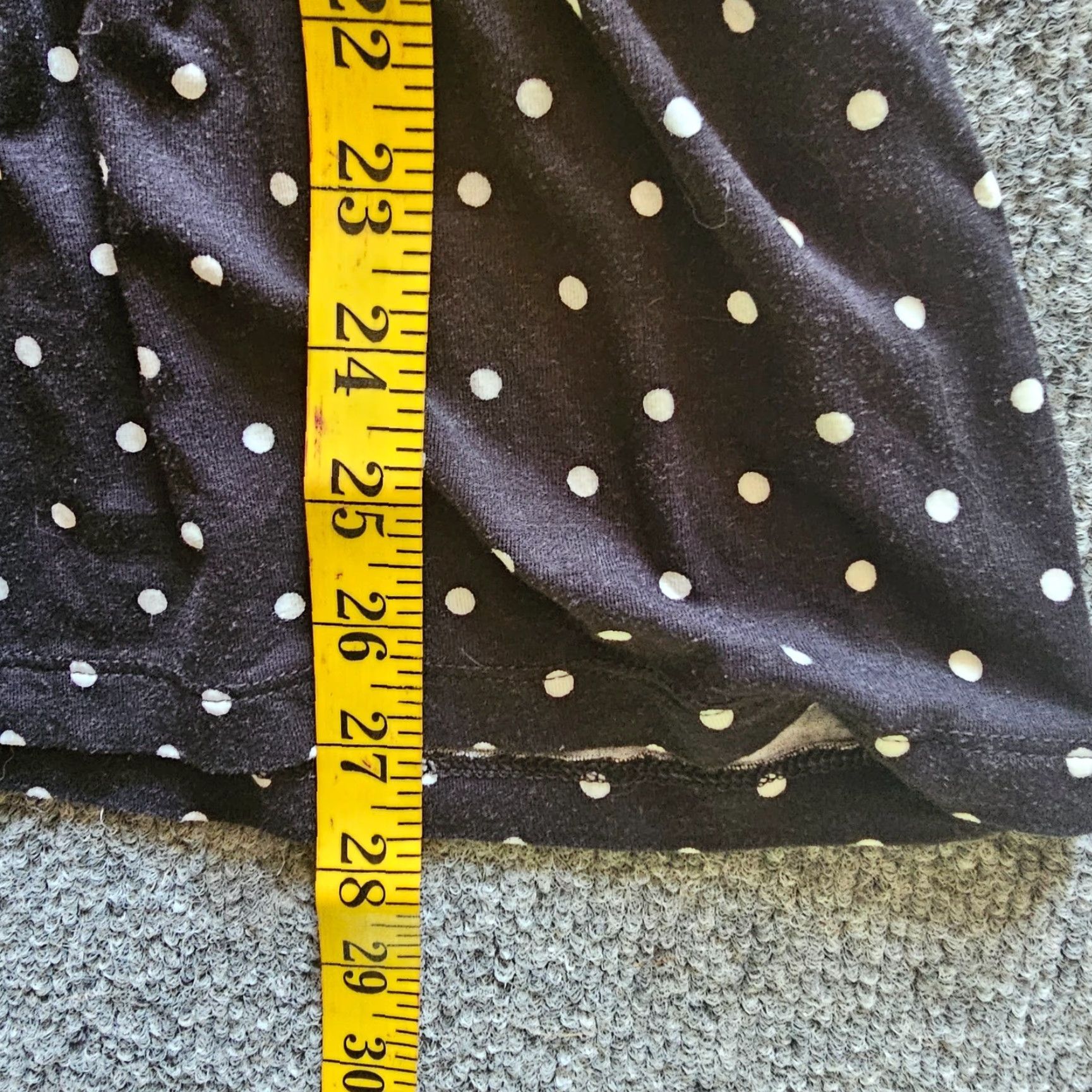 Vintage Chicos Top Womens M Black Polka Dot Peplum Ruffle Career Casual Shirt Size M / US 6-8 / IT 42-44 - 6 Thumbnail