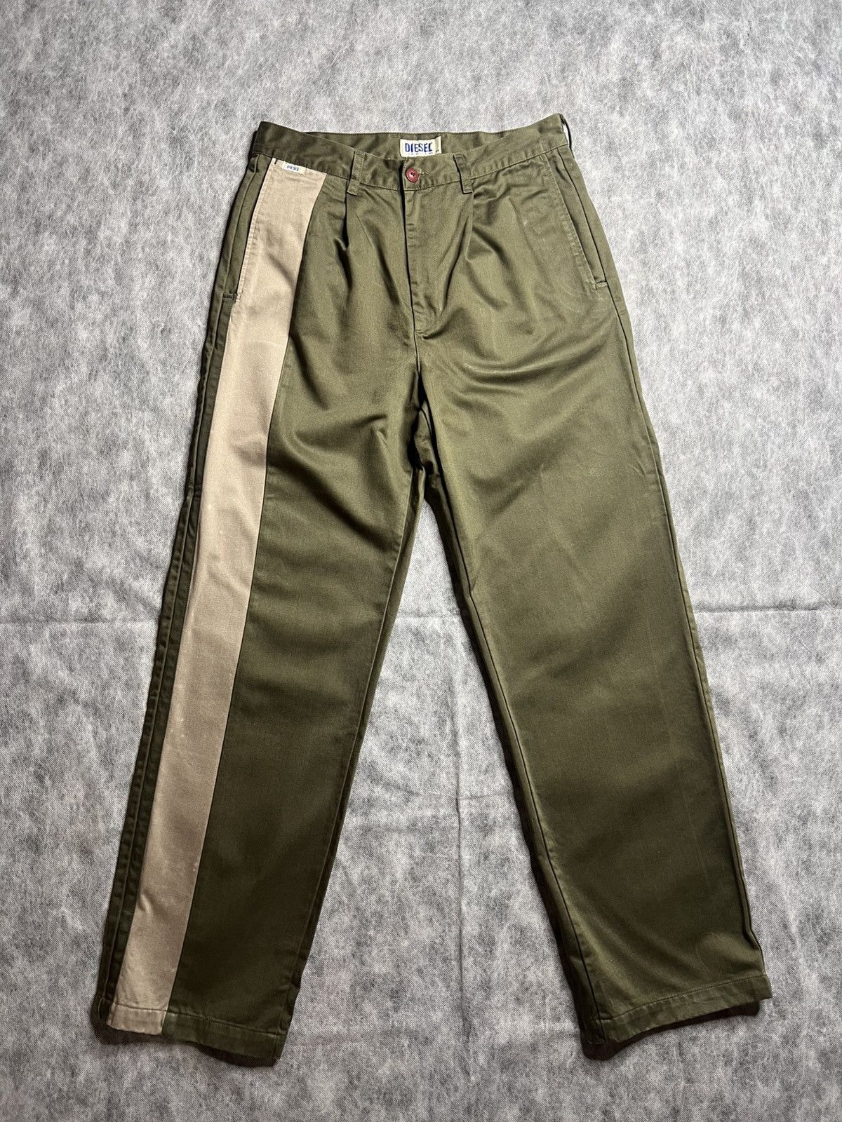 Diesel Diesel Vintage Pants Olive Size 32 Size US 32 / EU 48 - 1 Thumbnail