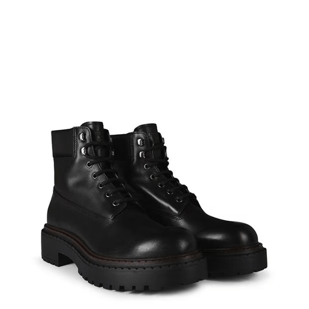 Prada Leather And Re-Nylon Work Boots Size US 8 / EU 41 - 3 Thumbnail