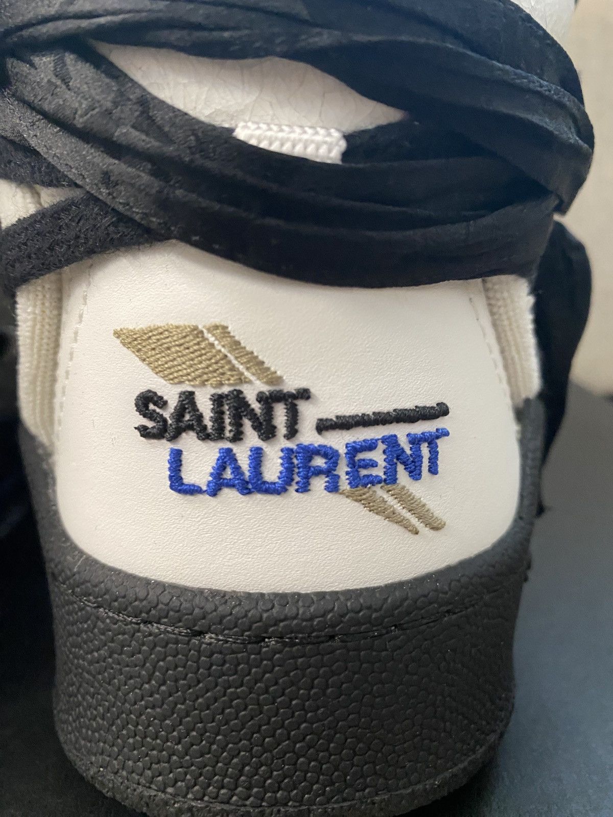 Saint Laurent Paris Saint Laurent - Smith Bandana Sneakers $1195 MSRP Size US 9 / EU 42 - 9 Thumbnail